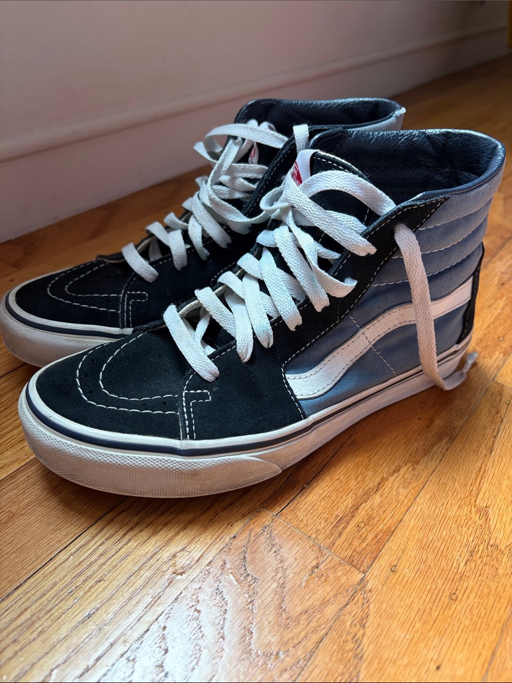 Vans Navy & Blue High-Top Sneakers